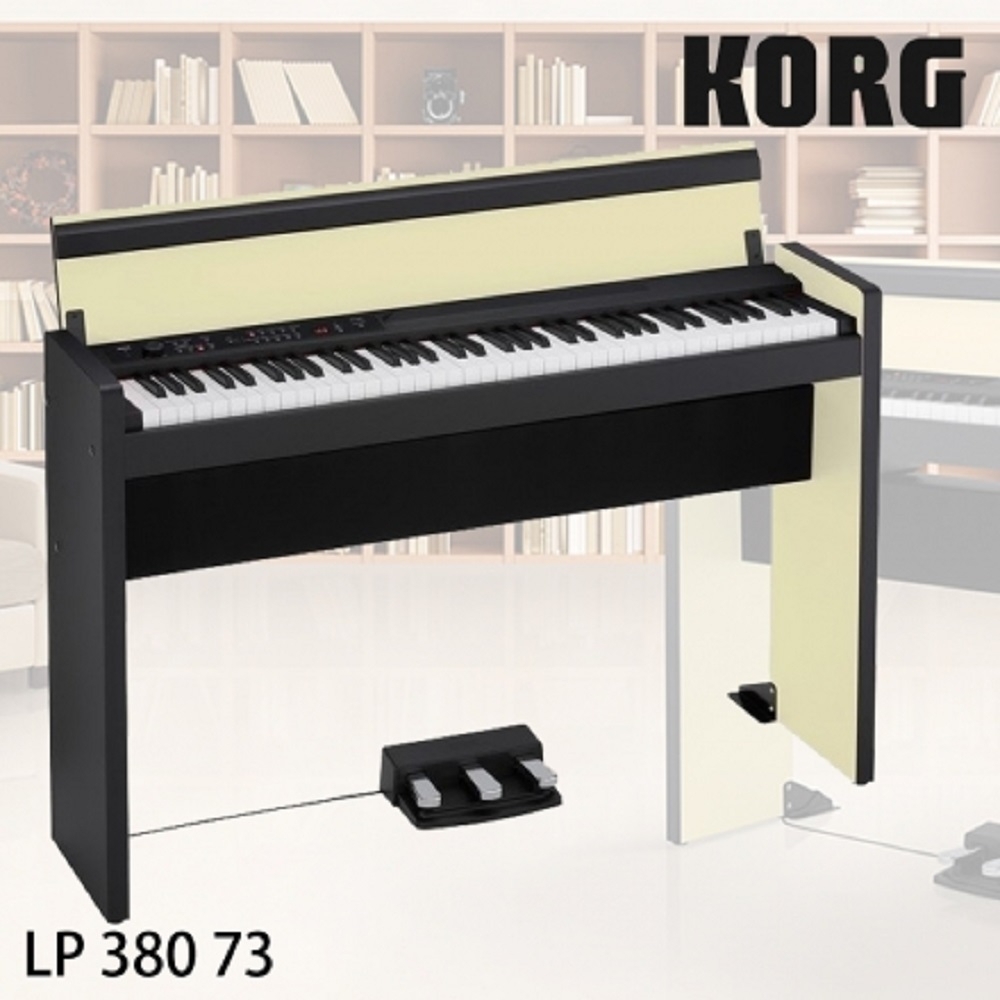 KORG LP-380 73鍵日本原裝數位鋼琴 原廠保固/黃黑色