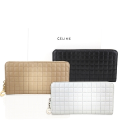 CELINE C Charm 小牛皮長夾