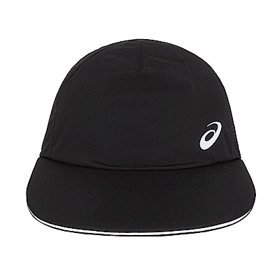 Asics Cap [3043A048-002] 慢跑帽 遮陽 防曬 路跑 戶外 運動 休閒 透氣 可調 平織 黑