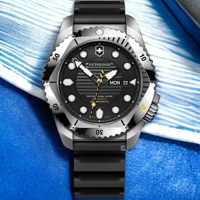 VICTORINOX 瑞士維氏 DIVE PRO 300米潛水錶 男錶 腕錶 機械錶VISA-241994