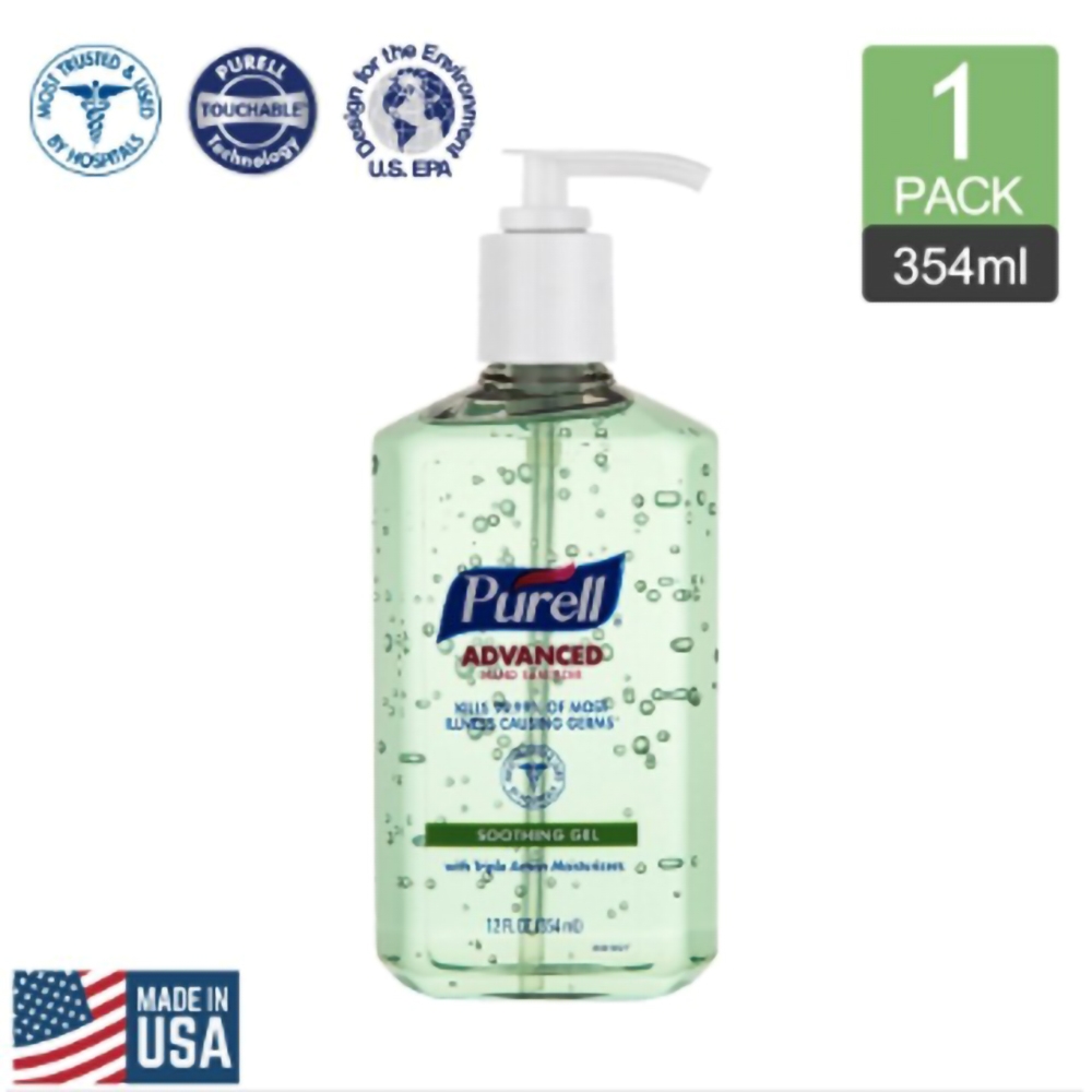 【Purell】美國普瑞來 蘆薈乾洗手凝露 354ml