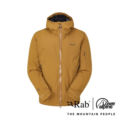 【RAB】Khroma Transpose Jacket 二合一防風雨化纖連帽外套 男款 足跡褐 #QIP05