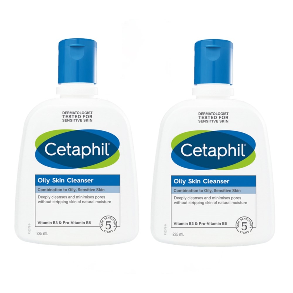 Cetaphil舒特膚 控油潔膚乳235ml(2入組)