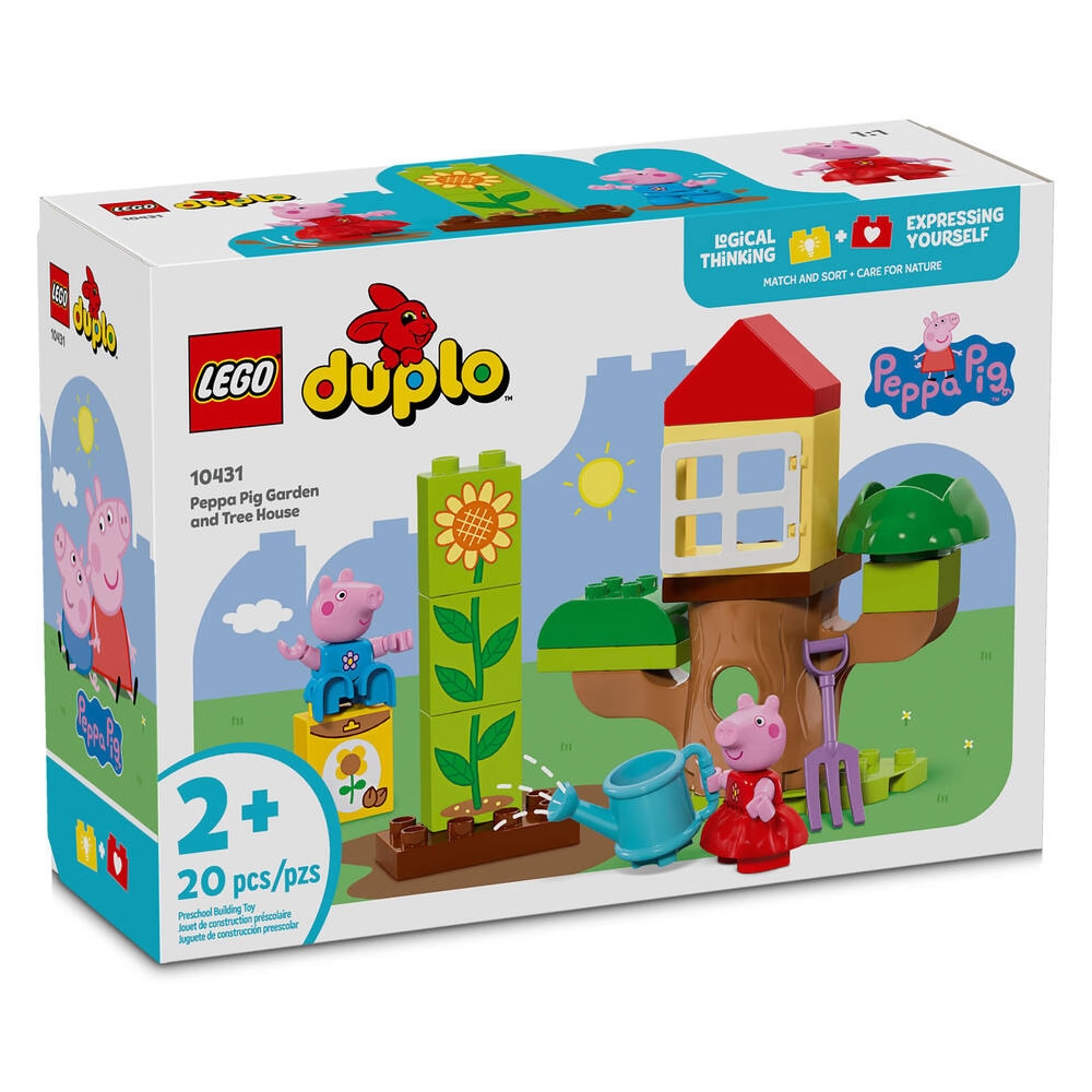 樂高LEGO Duplo幼兒系列 - LT10431 粉紅豬小妹花園樹屋