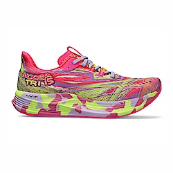 Asics Noosa TRI 15 [1012B429-700] 女 慢跑鞋 運動 路跑 鐵人三項 亞瑟士 亮粉 螢黃