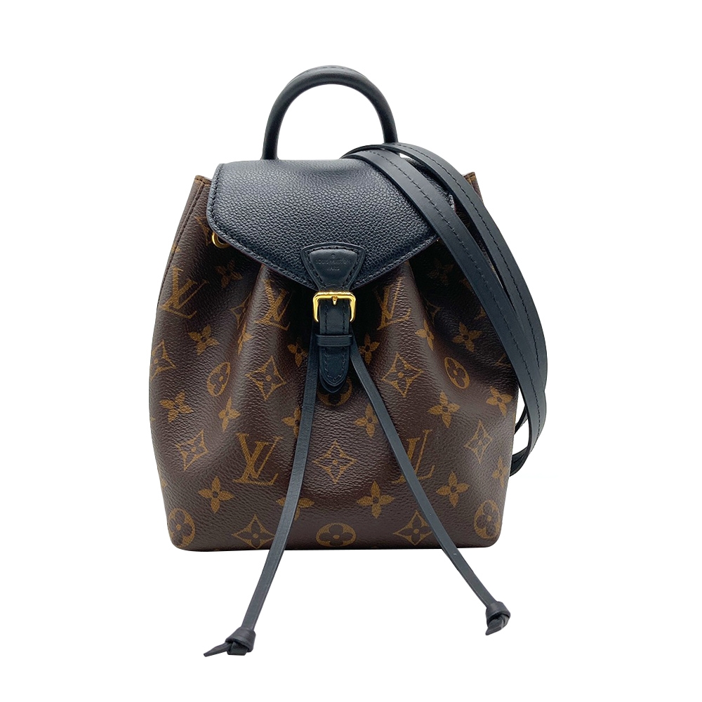 Louis Vuitton Montsouris BB 帆布後背包(M45516-黑)