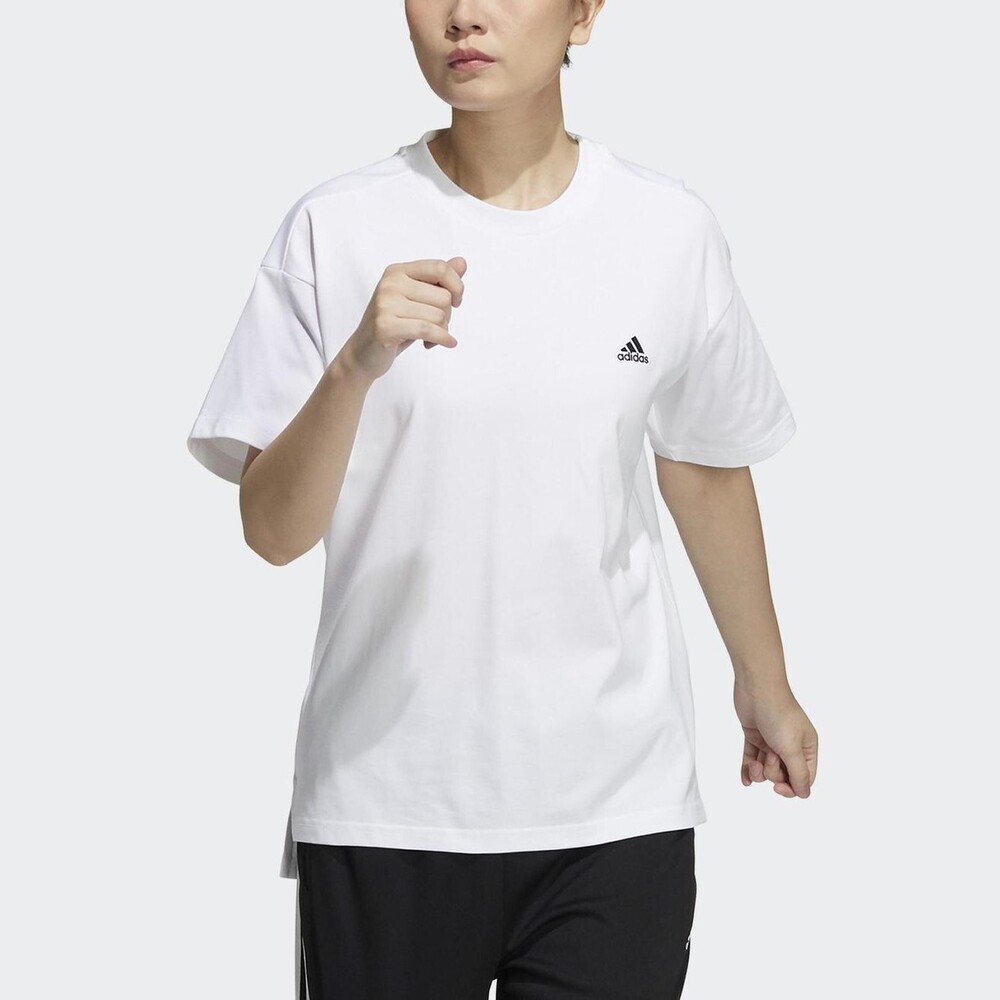 Adidas W Word S::s T HC2541 女 短袖 上衣 T恤 運動 休閒 舒適 亞洲尺寸 白