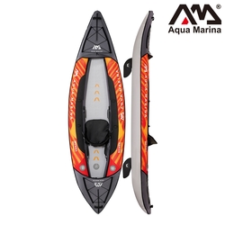 Aqua Marina 充氣單人獨木舟-運動型 MEMBA ME-330 / Touring KAYAK 皮艇 皮划艇 水上活動
