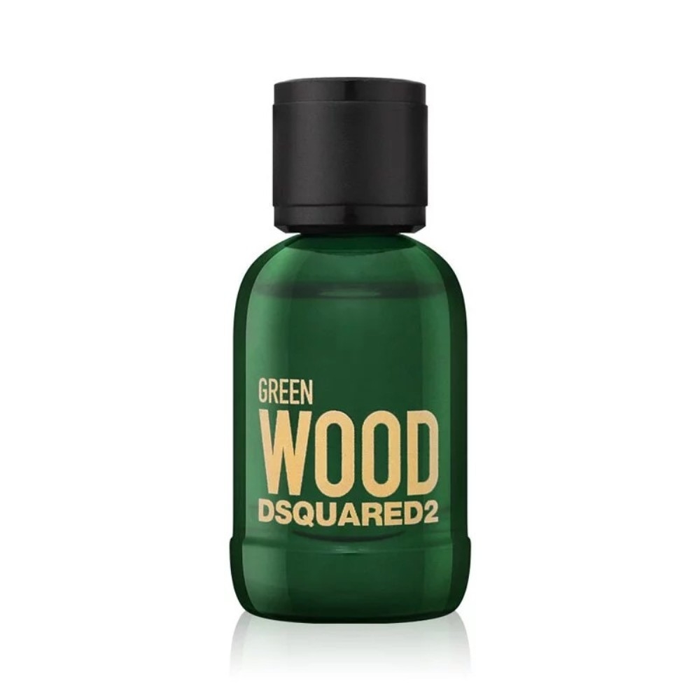 DSQUARED2 GREEN WOOD心動綠男性迷你淡香水 5ml