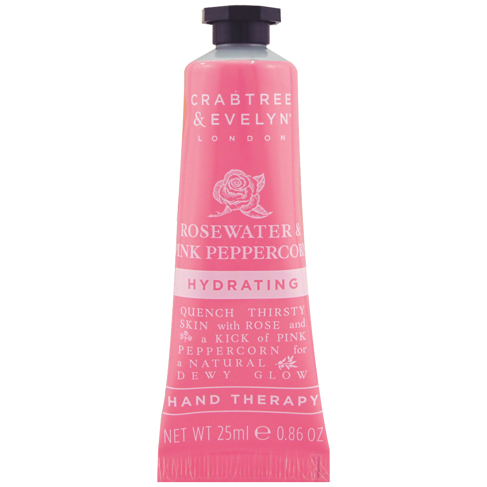 Crabtree & Evelyn瑰珀翠 玫瑰粉椒護手護甲霜25ml