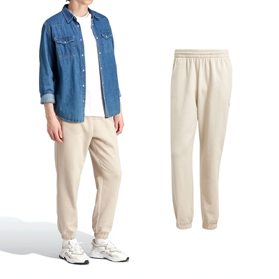 Adidas C Pants FT 男款 米白色 運動 休閒 口袋 褲子 長褲 IM4402