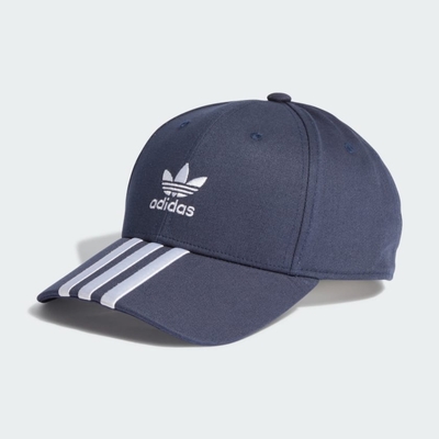 adidas 帽子 運動帽 棒球帽 遮陽帽 三葉草 CAP 藍 IL4850