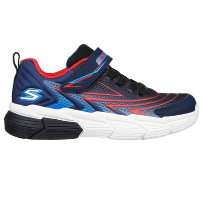 SKECHERS VECTOR-MATRIX 中大童-藍-403852LNVMT