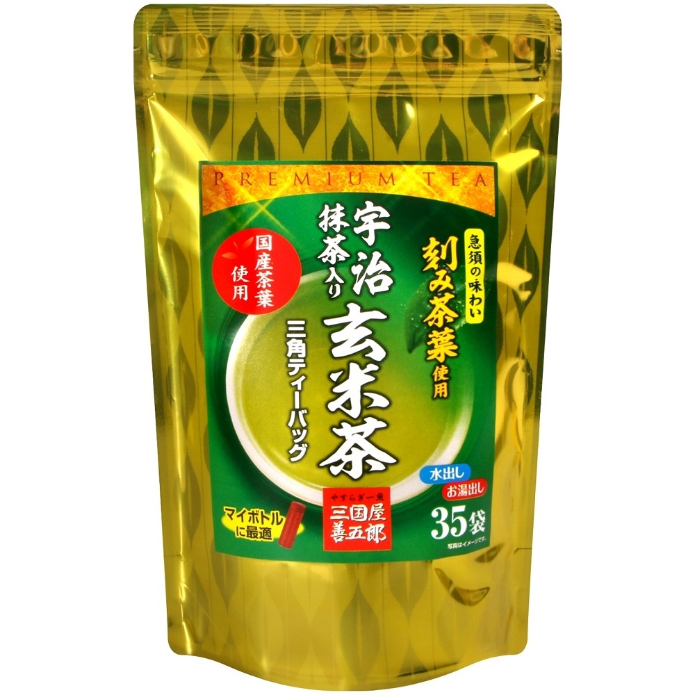 三國屋 宇治抹茶玄米茶(175g)