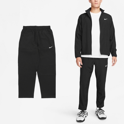 Nike 長褲 Form Pants 男款 黑 褲子 直筒褲 小勾 FB7491-010