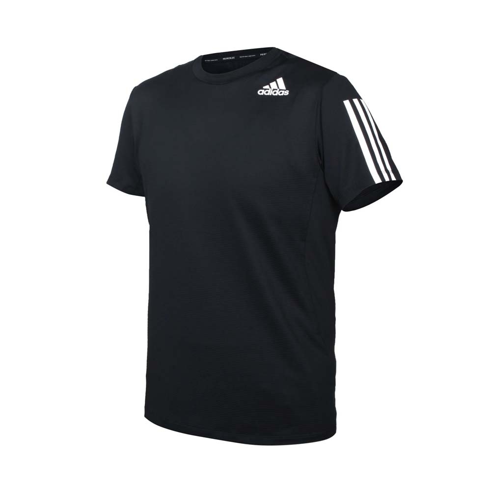 ADIDAS 男短袖T恤-亞規 吸濕排汗 慢跑 路跑 運動 上衣 愛迪達 GQ2159 黑白