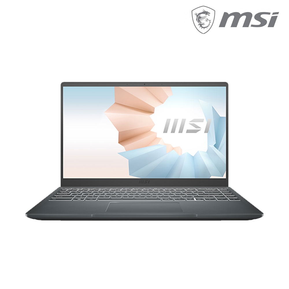 (M365組合)MSI微星 Modern 14 B11MOU 14吋商務筆電(i7-1195G7四核/16G/512G PCIe SSD/Win11)