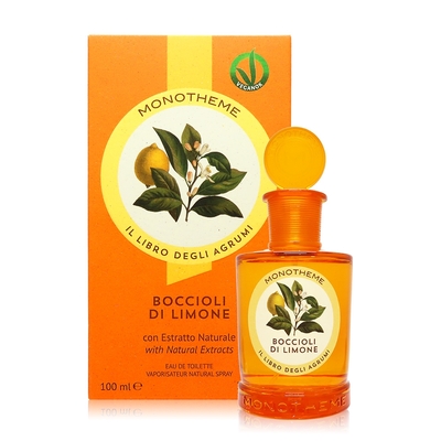 MONOTHEME 吟遊詩人 BOCCIOLI DI LIMONE 檸檬花蕾淡香水 EDT 100ml (平行輸入)