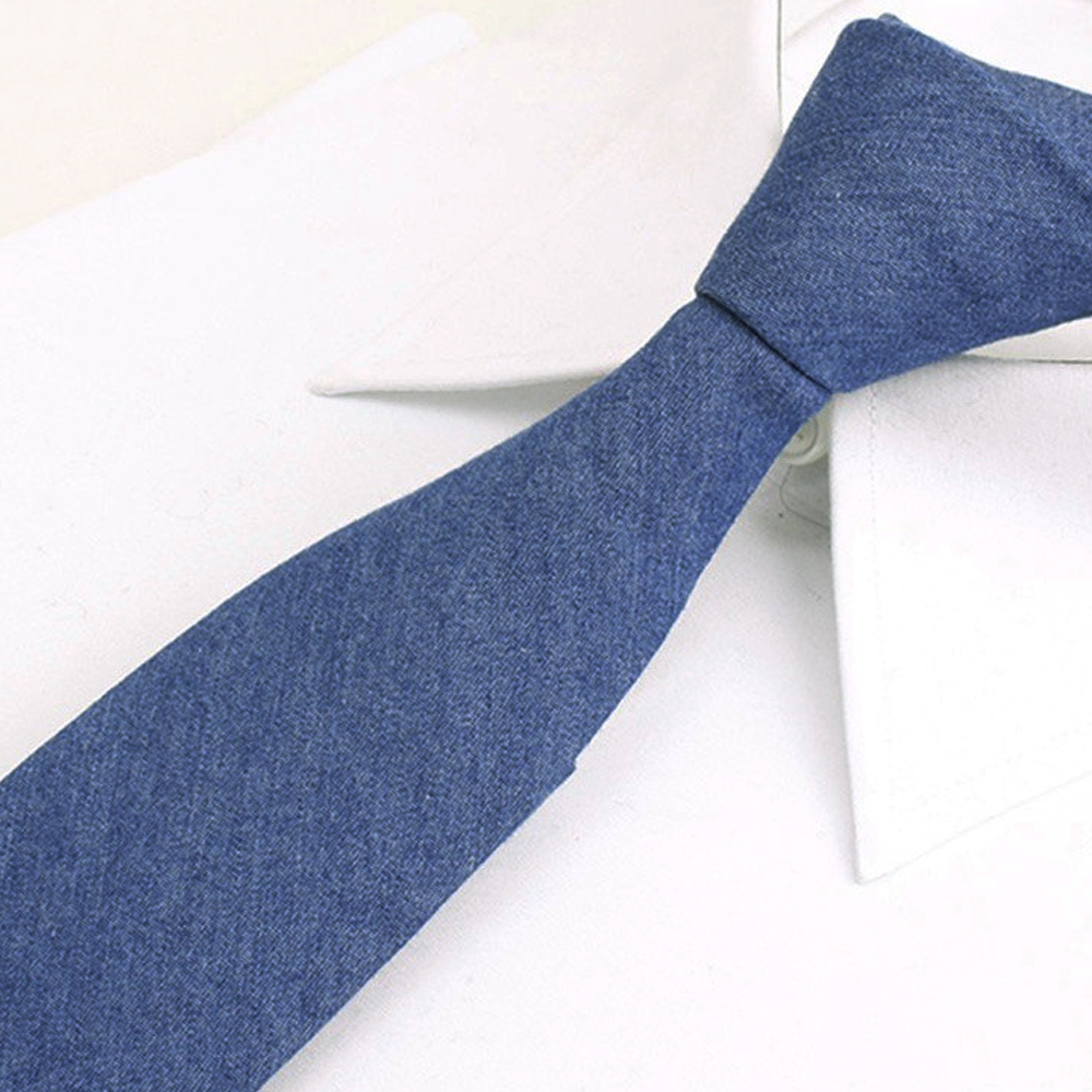 拉福   領帶牛仔窄版領帶6cm領帶拉鍊領帶(兒童)