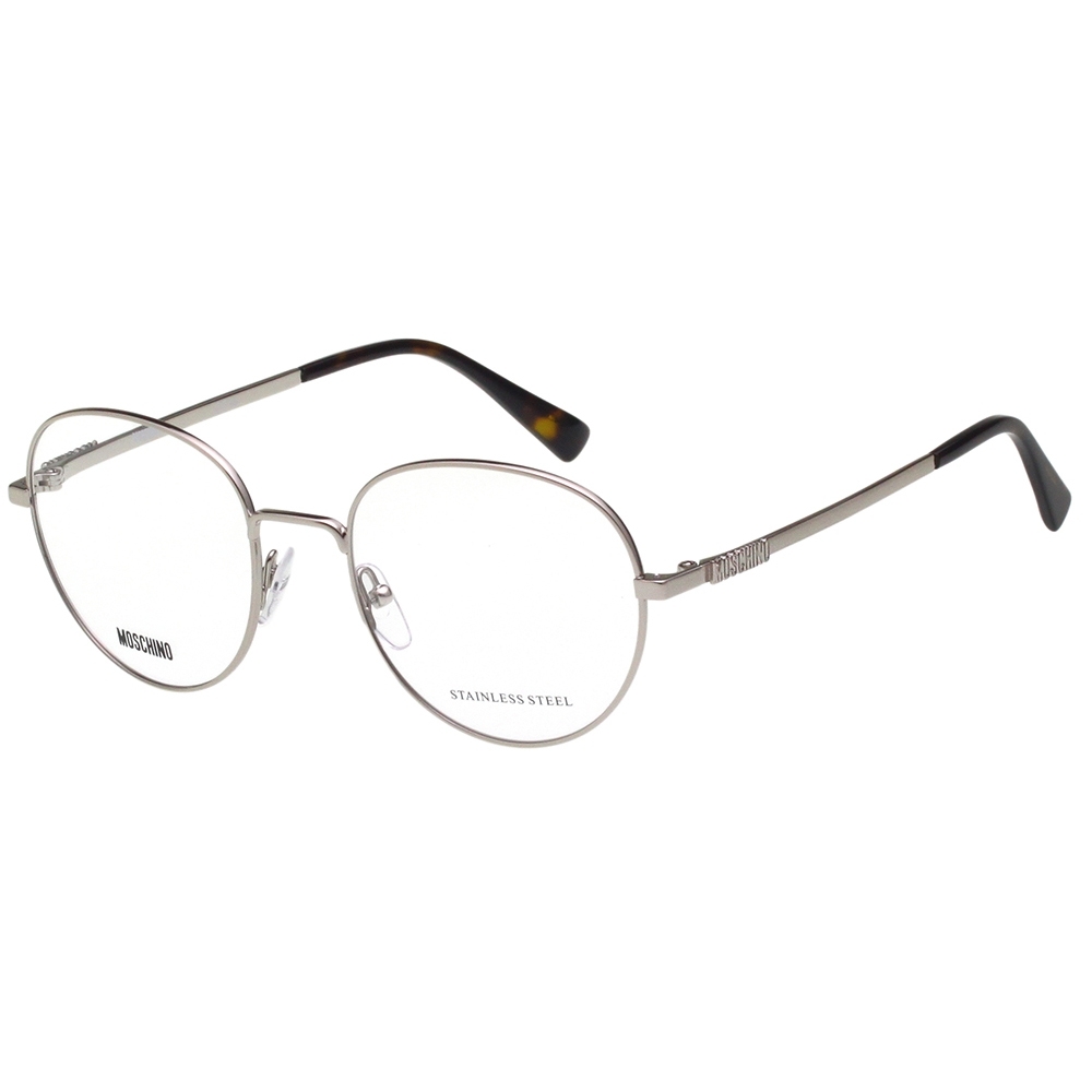 Moschino 圓框 光學眼鏡(銀色)