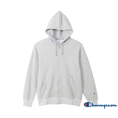 Champion BASIC 連帽外套 小C(灰色）