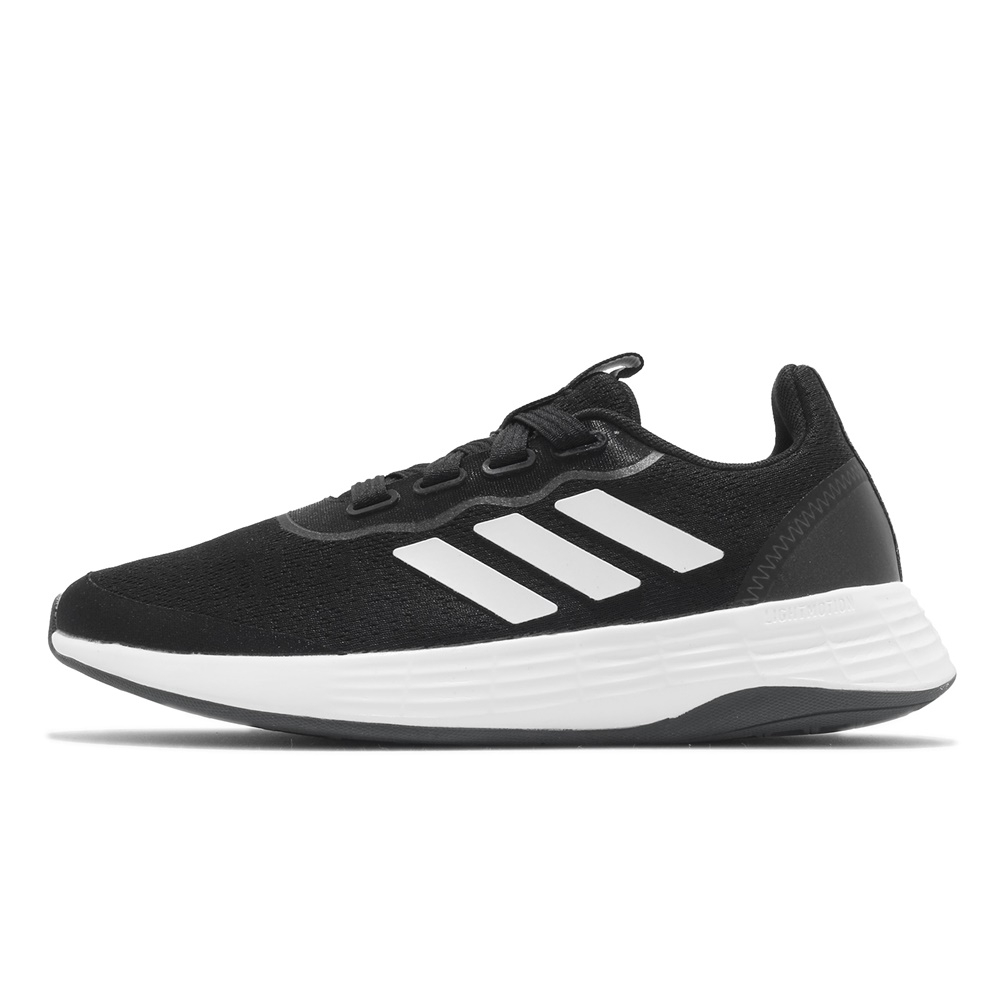 ADIDAS QT RACER SPORT 女避震慢跑鞋 -黑-FY5680