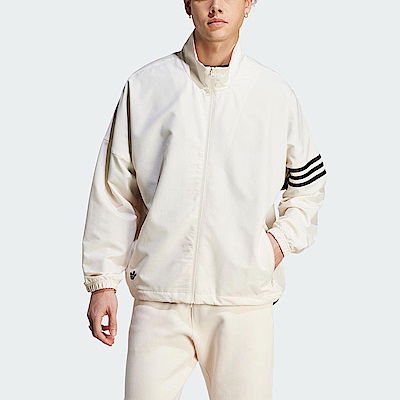 Adidas New C Tracktop [IM2096] 男 立領 外套 亞洲版 運動 休閒 寬鬆 舒適 米白