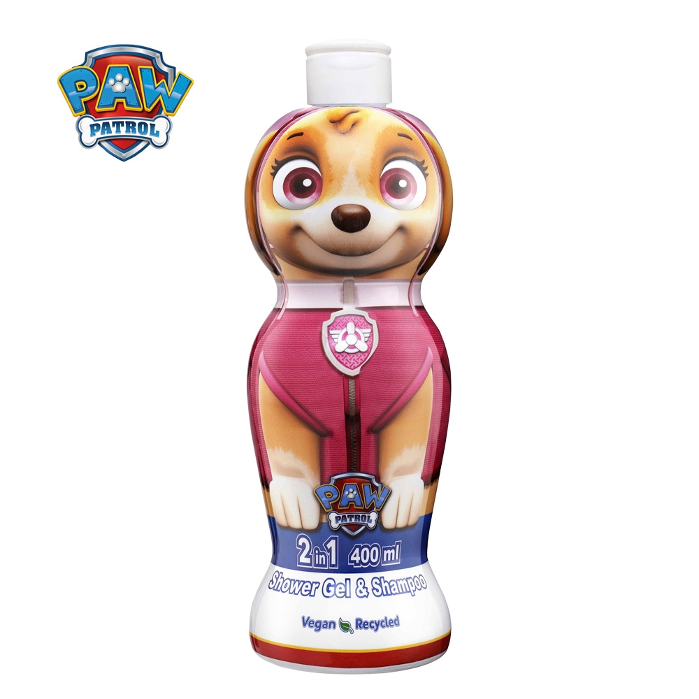 Paw Patrol 汪汪隊救難員天天2合1沐浴洗髮精 400ml(萌Q收藏版)