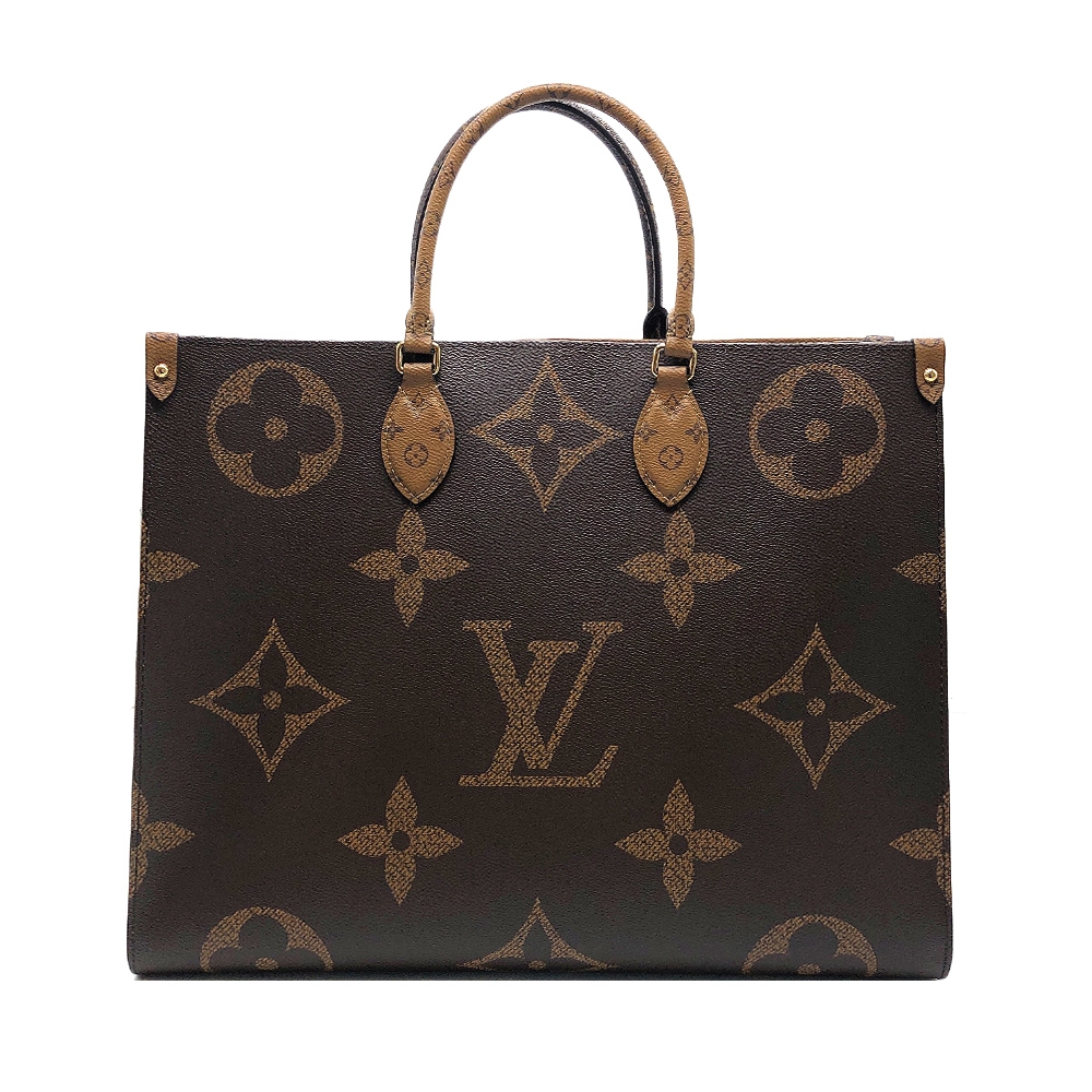 Louis Vuitton ONTHEGO GM 手提肩背二用包(M45320-咖)