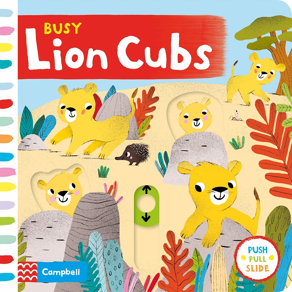 Busy Lion Cubs 忙碌的小獅子操作書 | 拾書所