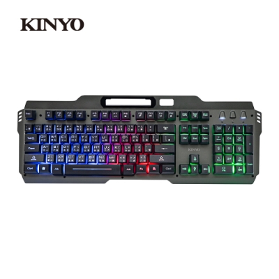 KINYO懸浮電競發光鍵盤