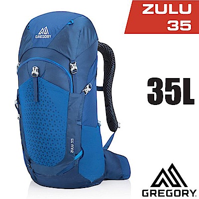 美國 GREGORY  Zulu 35 專業健行登山背包35L_帝國藍