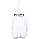 Alexander McQueen 塗鴉字母純棉白色短袖TEE T恤(女款) product thumbnail 1