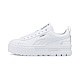 Puma Mayze Glow Wns [383684-01] 女 休閒鞋 經典 厚底 增高 皮革 流行 日常穿搭 白銀 product thumbnail 1