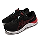 Asics 慢跑鞋 GEL Excite 8 GS 女鞋 亞瑟士 路跑 緩震 輕量 透氣 大童 黑 紅 1014A201009 product thumbnail 2