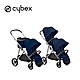 Cybex 德國 Gazelle 雙胞胎推車 (推車+置物籃+第二座椅) product thumbnail 1