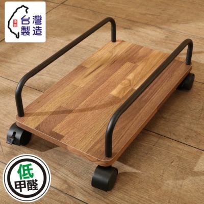 BuyJM低甲醛工業風集成木紋主機架-24x40x16公分