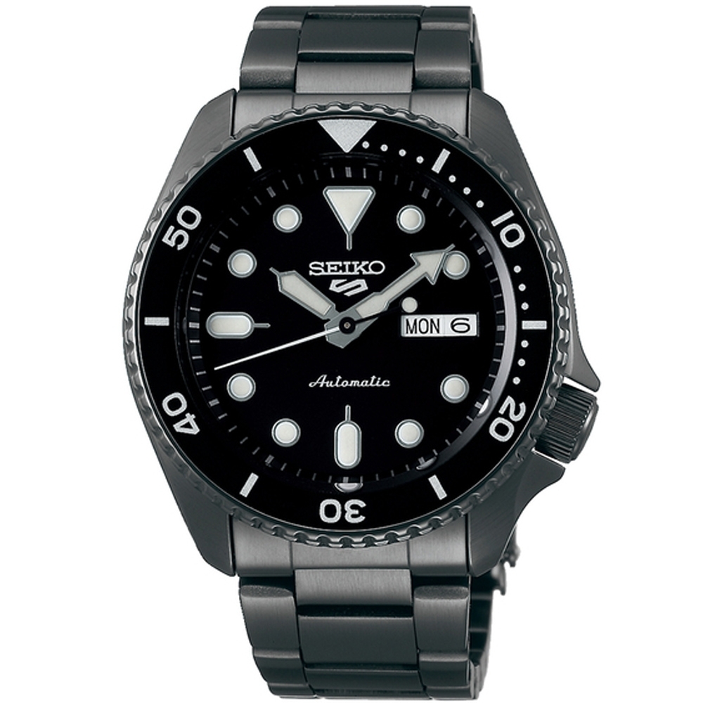 SEIKO 5 Sports 精工黑鋼水鬼機械腕錶4R36-07G0SD / SRPD65K1 | 5