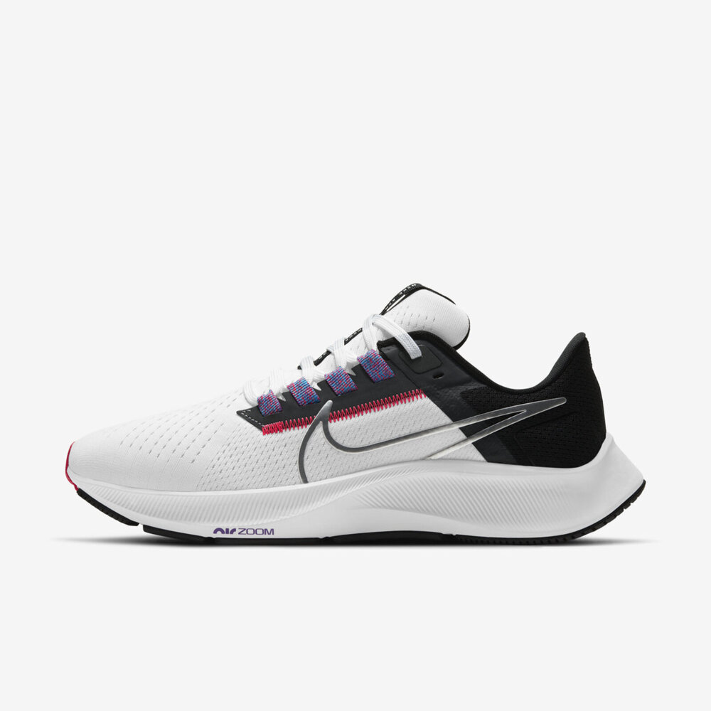 Nike Wmns Air Zoom Pegasus 38 [CW7358-101] 女鞋 慢跑 運動休閒 緩衝 白 黑