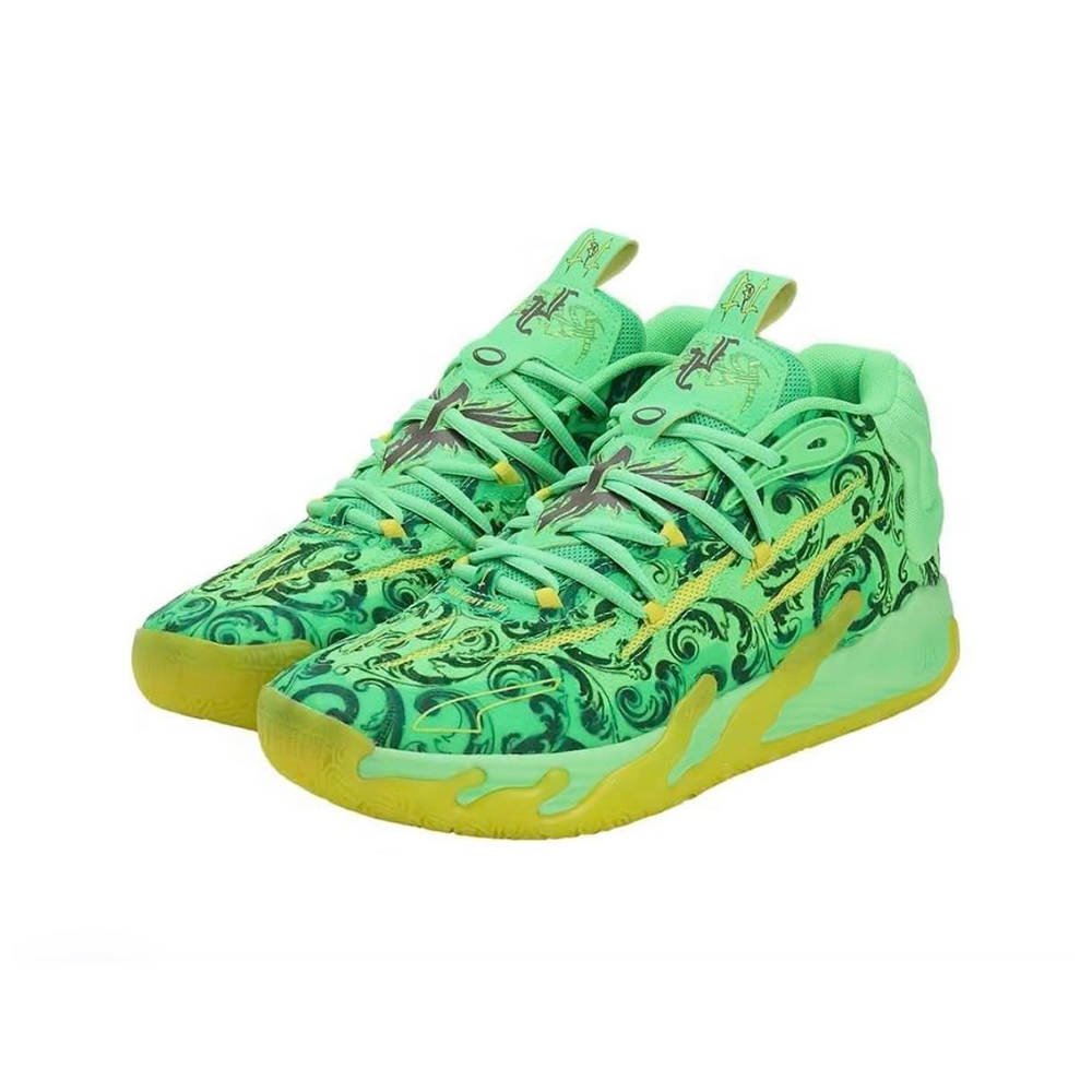 Puma LaMelo Ball MB.03 LaFrancé Fluro Green 螢光綠太空綠籃球鞋運動