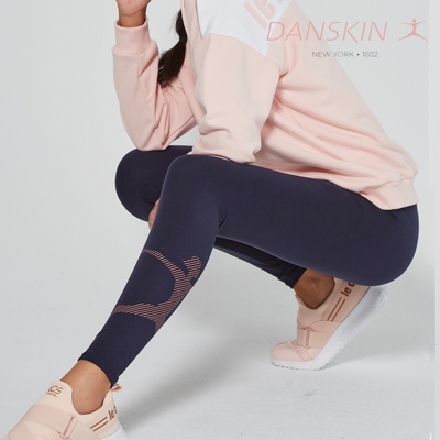 Danskin柔軟親敷LOGO瑜珈褲XPLKL106-女