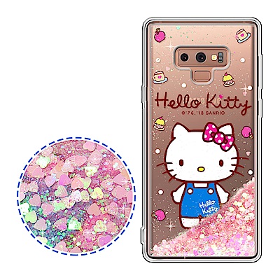 Hello Kitty Samsung Galaxy Note9 流沙彩繪手機殼(點心)