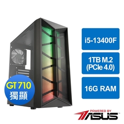 華碩H610平台[海天之石]i5-13400F/16G/GT 710/1TB_M2