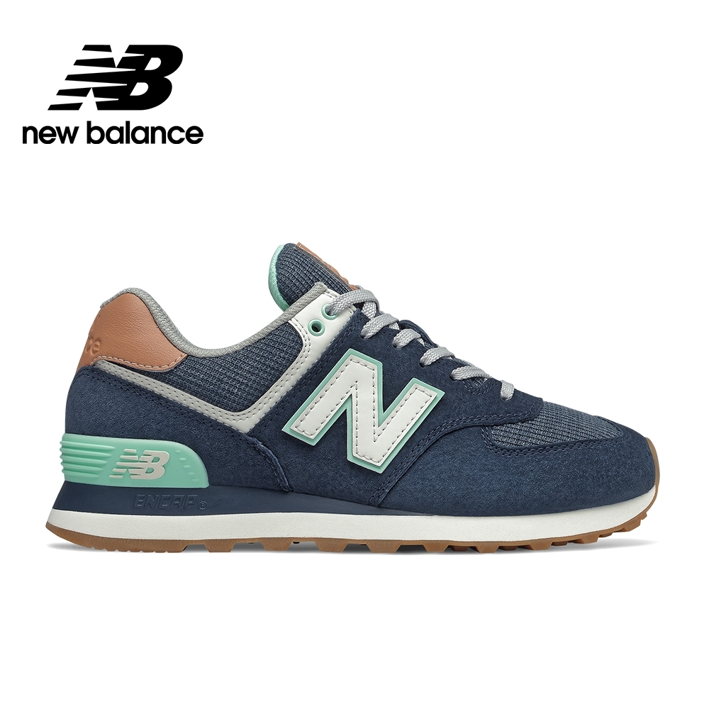 【New Balance】 復古鞋_女性_深藍_WL574BCM-B楦