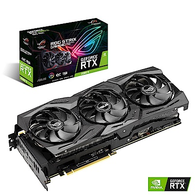 華碩ASUS ROG Strix GeForceRTX2080Ti O11G GAMING顯示卡