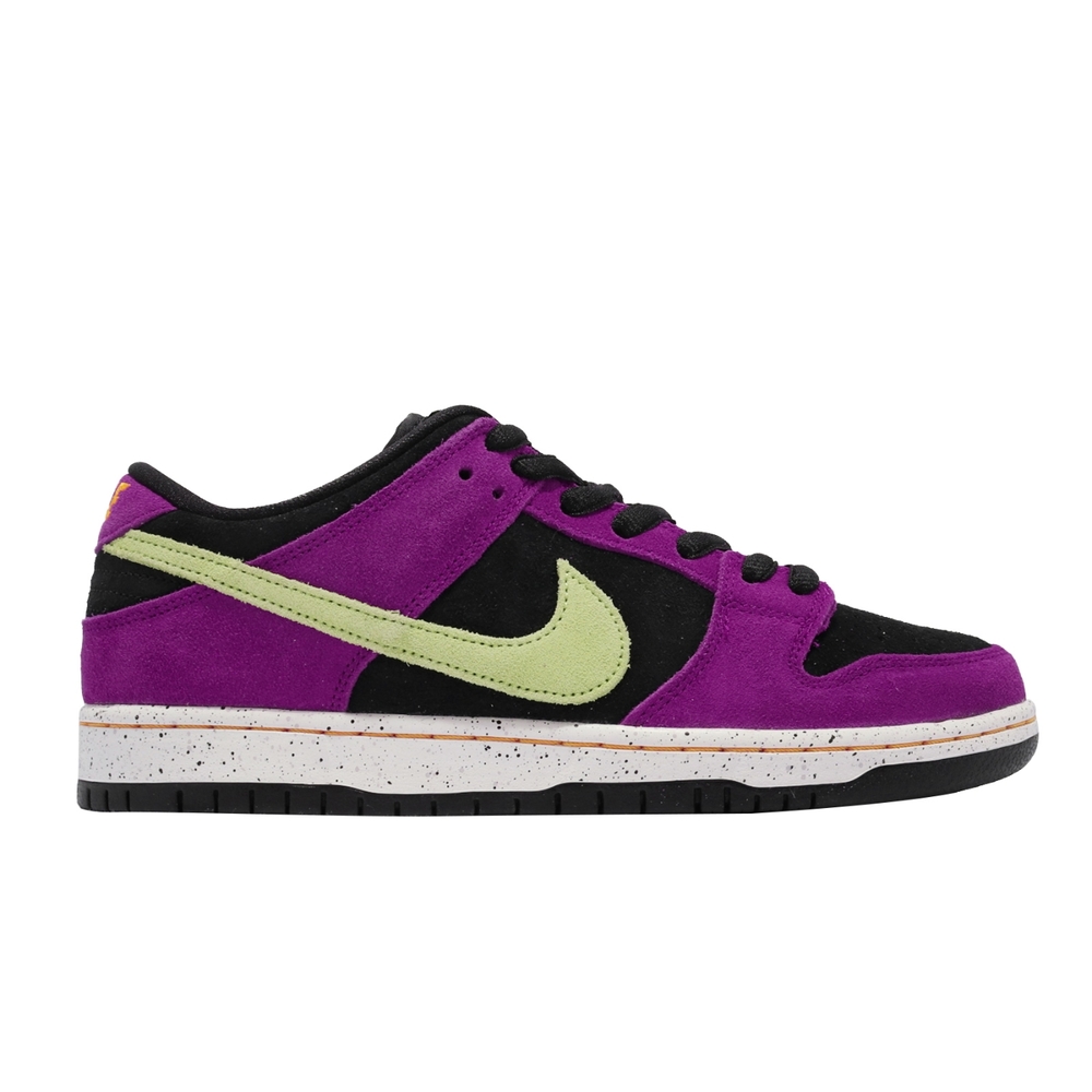 Nike 滑板鞋SB Dunk Low PRO 運動男鞋氣墊舒適避震Red Plum 麂皮紫黑