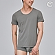 ADISI 男Tactel Pro短袖快乾排汗圓領內衣AL2311078 (S-2XL) 中灰 product thumbnail 1