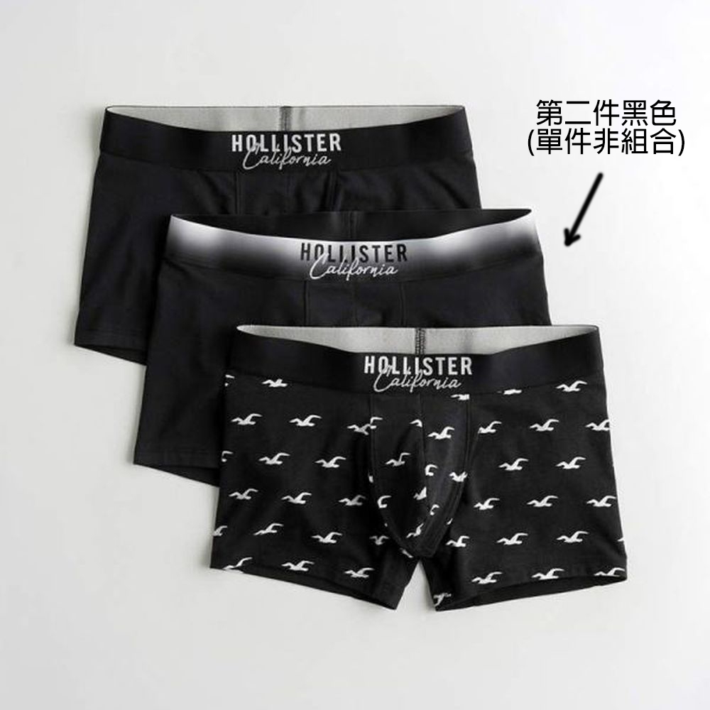 Hollister Co. HCO Hollister   男性內褲 單件 黑色 1903