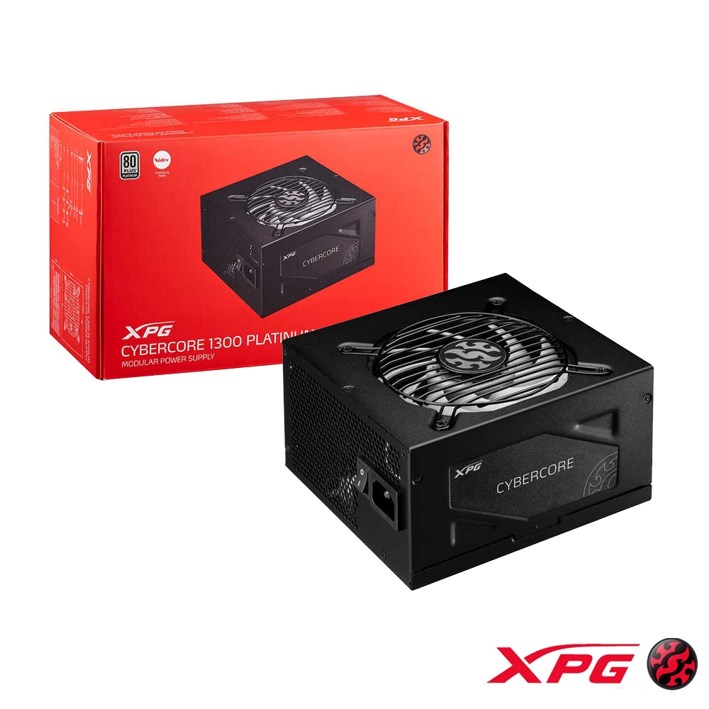 XPG 威剛 1300瓦 80PLUS白金牌 電源供應器(CYBERCORE 1300W PLATINUM)