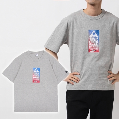 Reebok 短袖 ATR Graphic Tee 男款 灰 棉質 籃球 短T 棉T 100208540